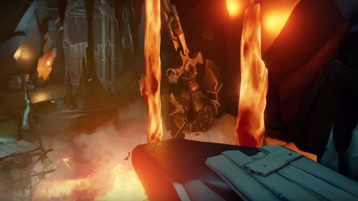Sea of ​​Thieves entra en el Heart of Fire cargado de trampas en la gran actualización de la próxima semana • Eurogamer.net