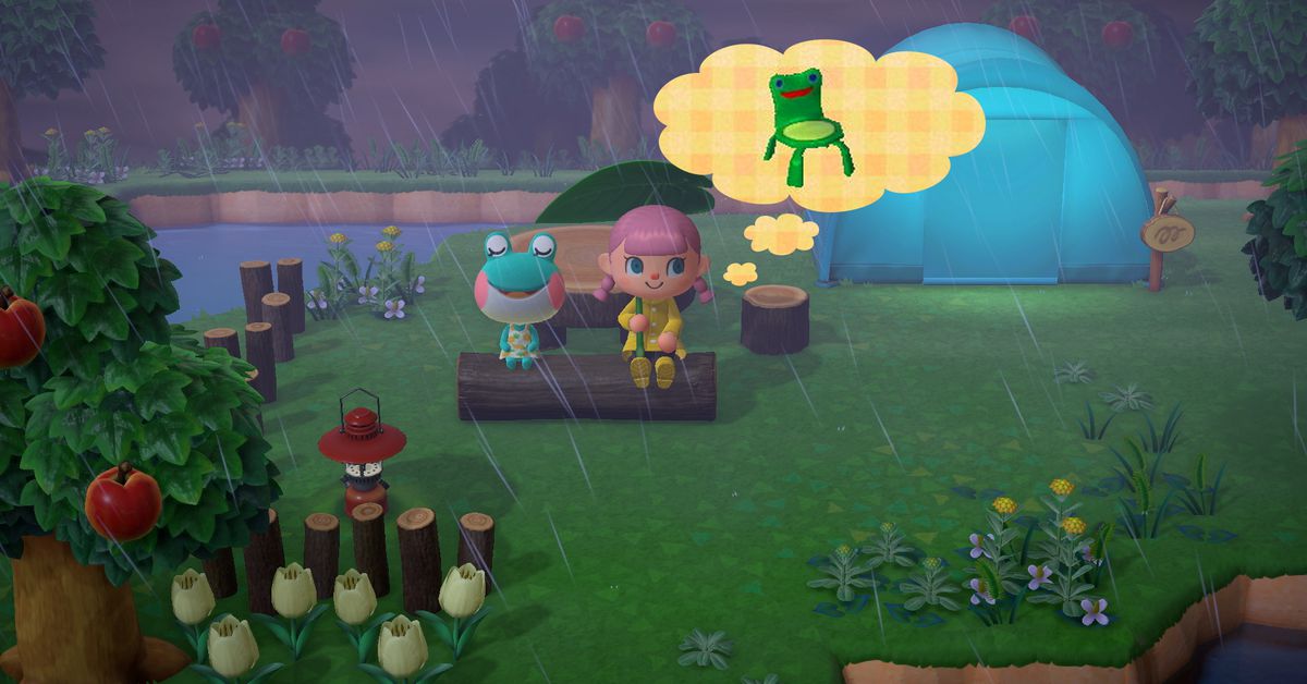 Animal Crossing: la fuga de New Horizons no muestra signos de silla de ranas