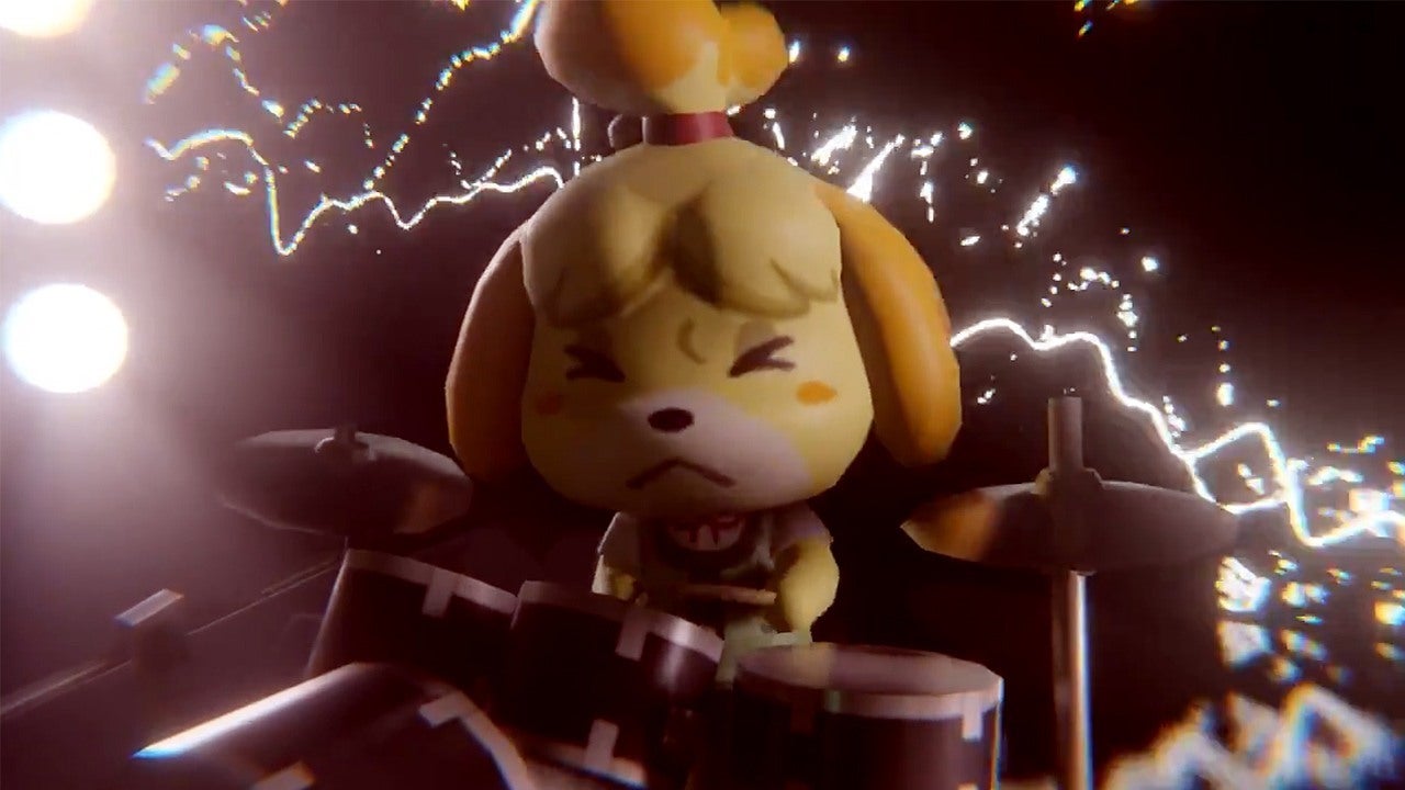 Celebra el día del lanzamiento con personajes de Animal Crossing tocando Doom Music