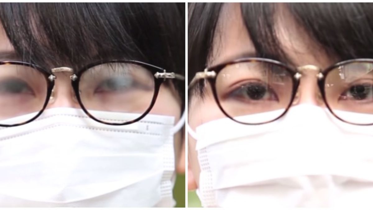 Cómo usar máscaras de enfermedad sin empañar tus anteojos