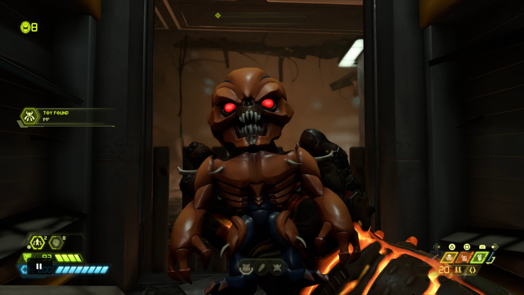 Doom Eternal todos los coleccionables: juguetes, códices, modbots y códigos de trucos, en Hell on Earth