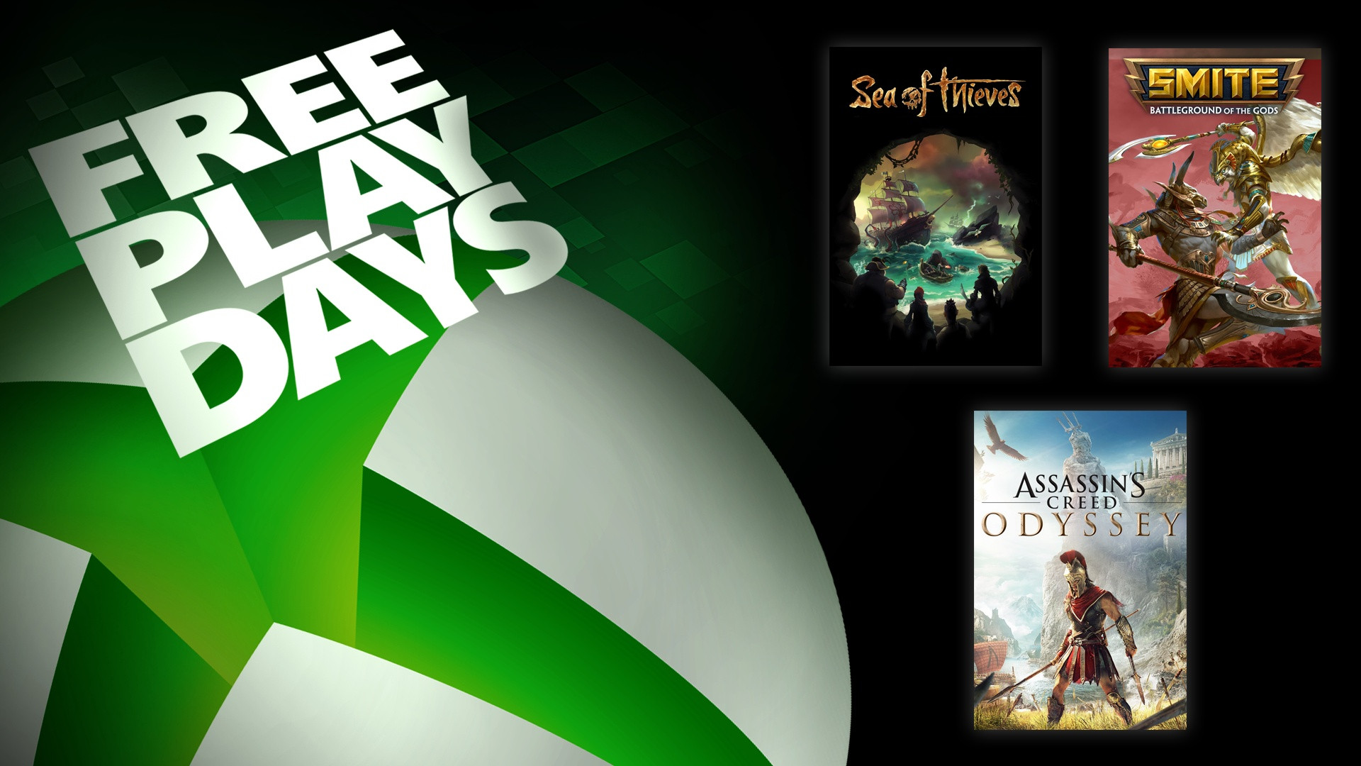 Días de juego gratis: Sea of ​​Thieves, Assassin’s Creed: Odyssey y Smite