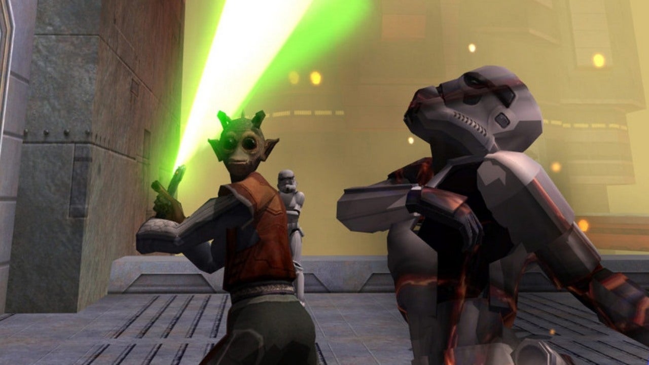 El puerto de consola de Star Wars: Jedi Academy está siendo invadido por jugadores veteranos de PC