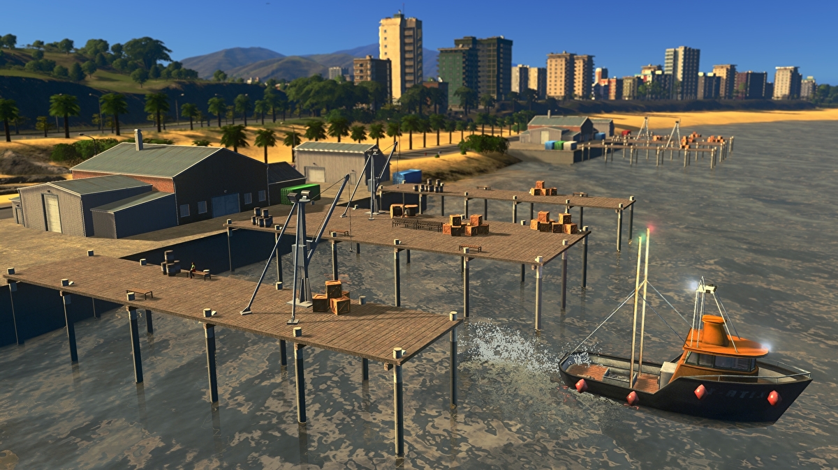 La expansión de Sunset Harbour con temas de pesca de Skylines saldrá la próxima semana • Eurogamer.net