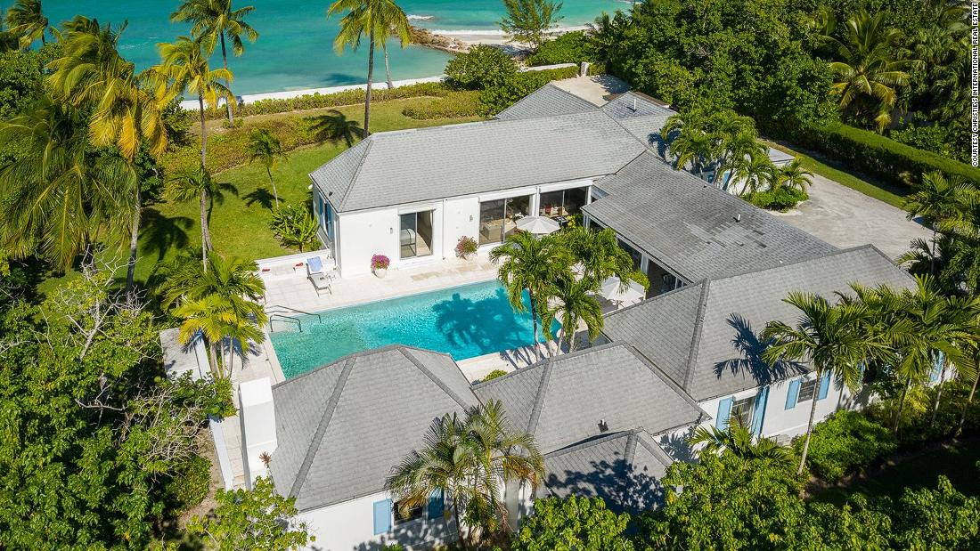 La casa de vacaciones de la princesa Diana en las Bahamas está a la venta