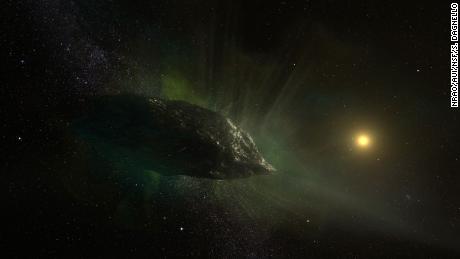 Los científicos están mirando el cometa fuera de nuestro sistema solar por primera vez
