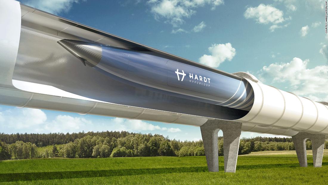 El plan del holandés Hyperloop lleva a Amsterdam desde París en 90 minutos