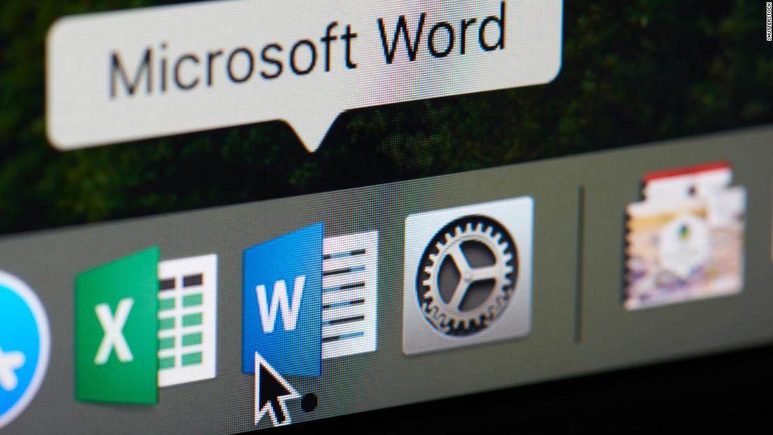 Microsoft Word marcará dos puntos después de los puntos como un error