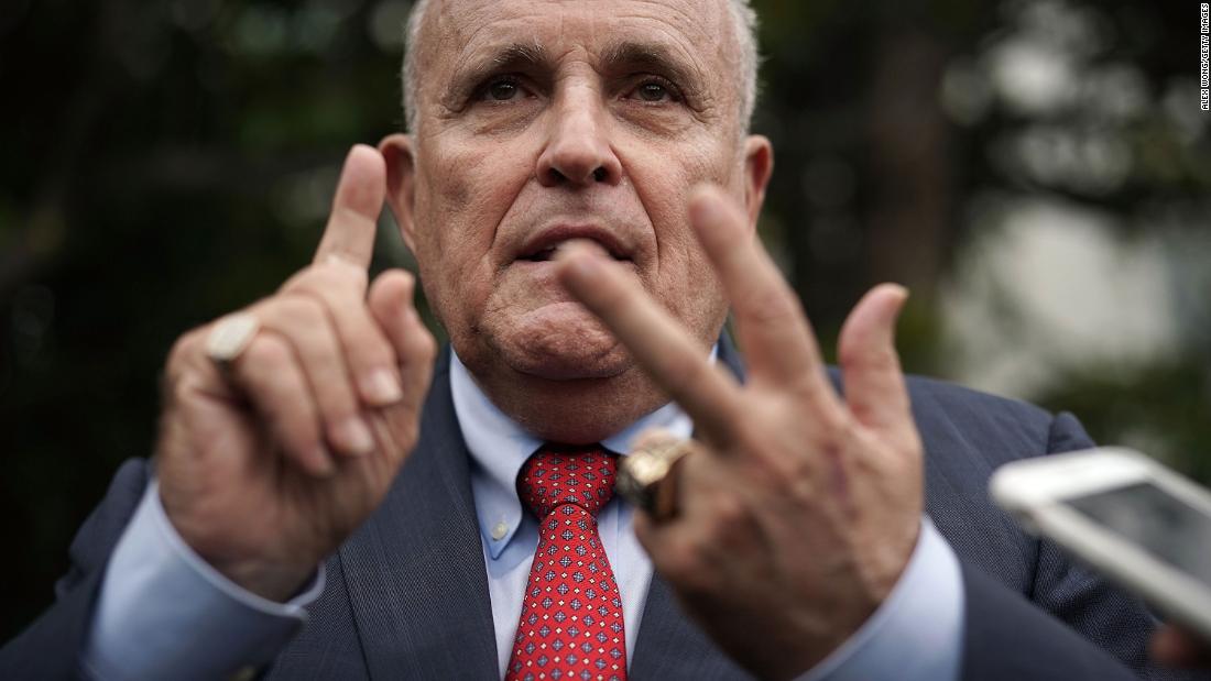 Rudy Giuliani dijo que probablemente lo más estúpido sobre el coronavirus