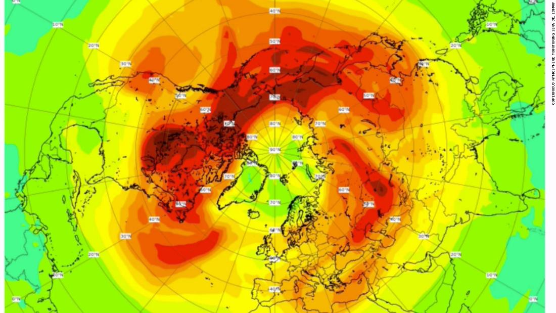 Se ha cerrado el agujero de ozono en el Ártico, que se ha convertido en la región más grande registrada hasta la fecha.