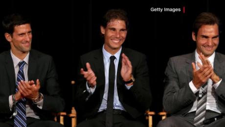Djokovic, Nadal y Federer tienen 56 grandes ritmos entre ellos.