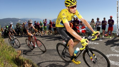 Chris Froome es cuatro veces ganador del prestigioso Tour de Francia.