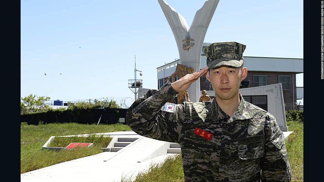 Son Heung-min: Tottenham Star completa el entrenamiento militar con gran éxito
