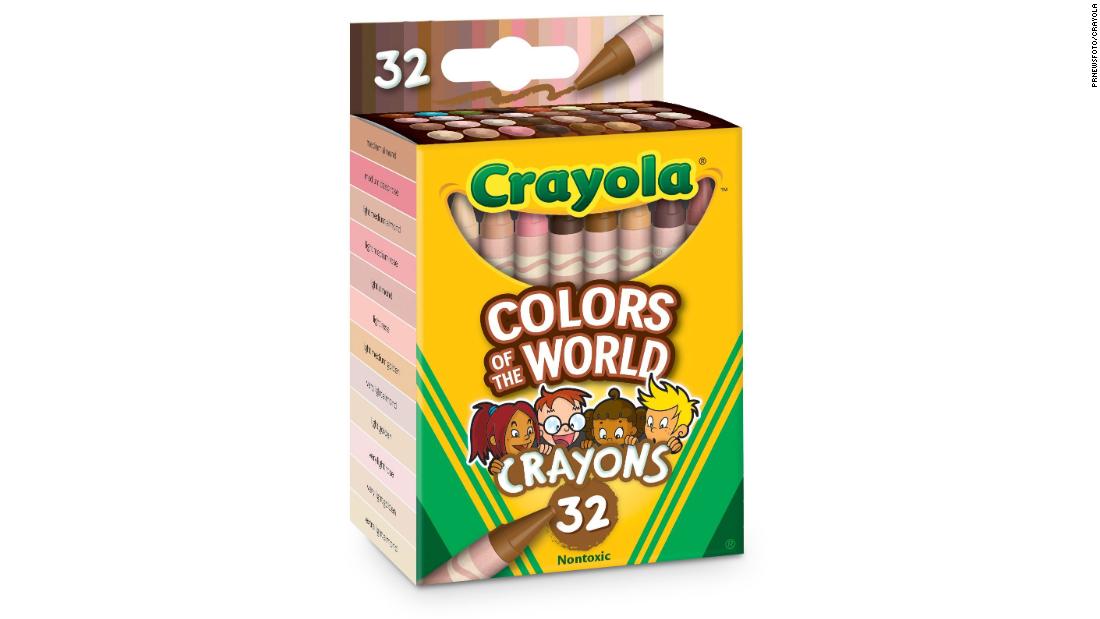 Crayola presenta un nuevo empaque de crayones que reflejan los tonos de piel en todo el mundo