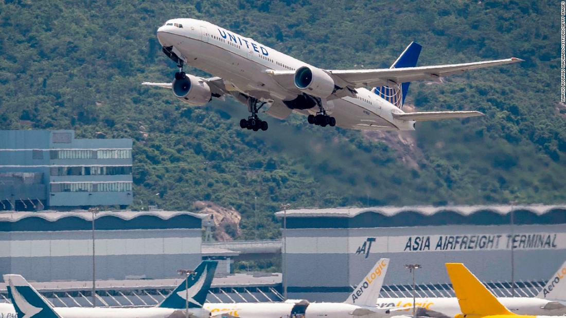 Delta y United Airlines se han unido a las crecientes tensiones en los EE. UU. Y China
