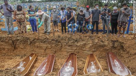 Brasil enfrenta una semana oscura a medida que aumenta el número de víctimas de Covid-19