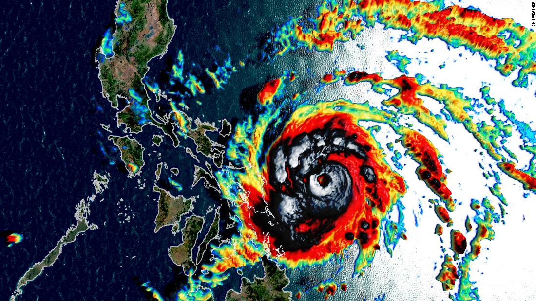El tifón Vongfong se intensifica rápidamente a medida que se acerca a Filipinas