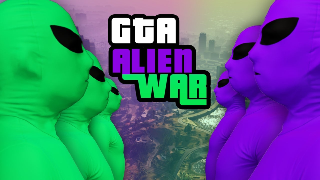 Green Versus Purple: The Alien Gang War que secuestró a GTA Online
