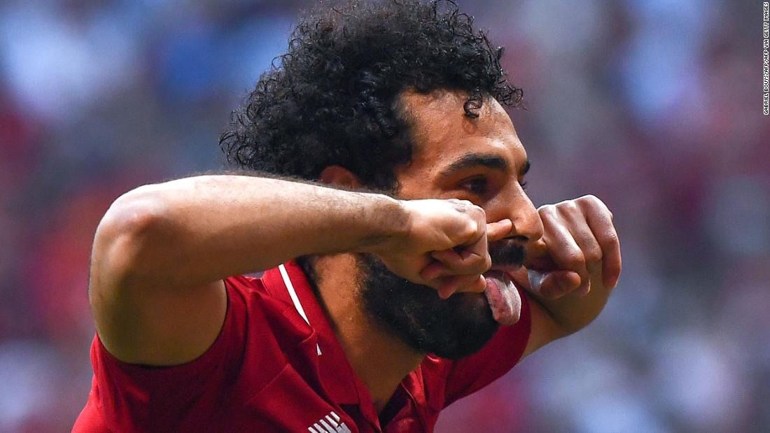 Mo Salah dice que la celebración de la final de la Champions League inspiró a su hija