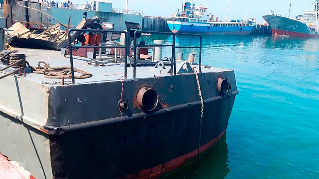 Un accidente marítimo en Irán mata a 19 marineros