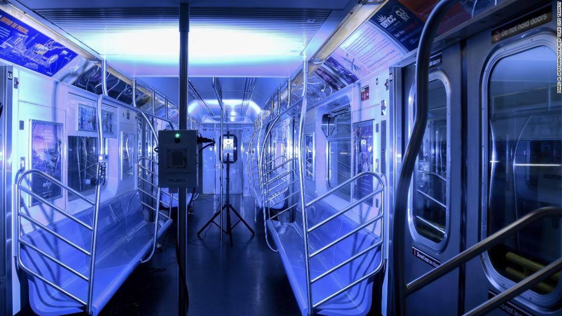 Una agencia de tránsito de Nueva York lanza un programa piloto de luz ultravioleta para matar a Covid-19