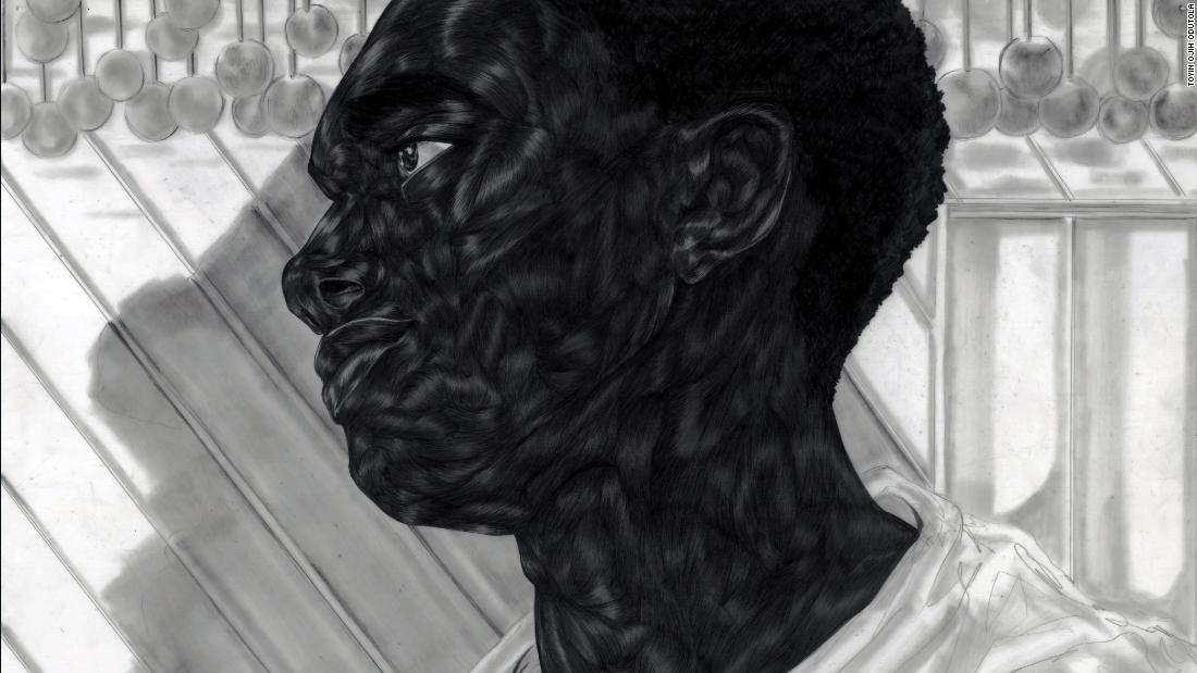 El artista Toyin Ojih Odutola sobre dibujar complicados retratos de la vida negra