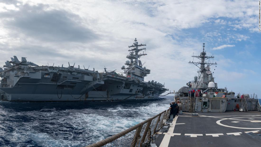 3 portaaviones de la Marina de los EE. UU. Patrullan el Pacífico. Y China no es feliz