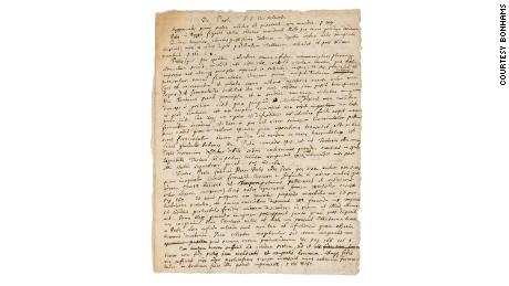 Una página del manuscrito de Newton describe en detalle sus consideraciones sobre el posible tratamiento para el tizón tardío.