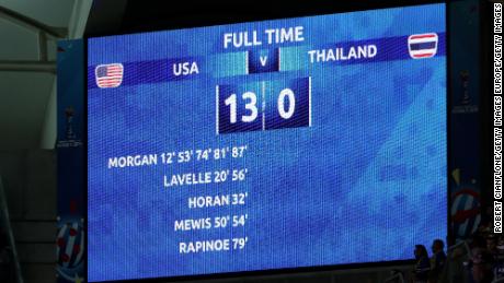 13-0: la línea de resultados que sacudió el Campeonato Mundial Femenino 2019