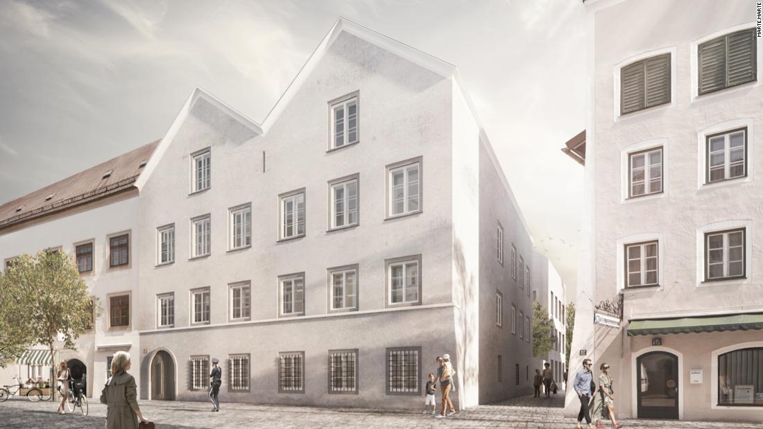 Arquitectos austriacos están transformando el lugar de nacimiento de Hitler en una estación de policía