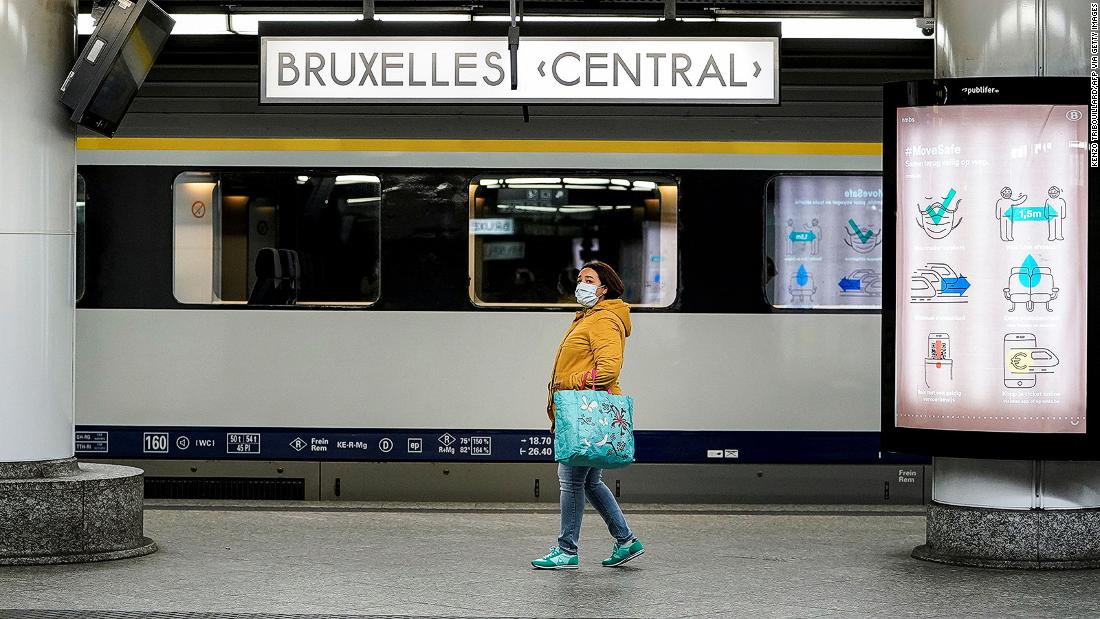 Bélgica ofrece 10 viajes en tren gratuitos a todos los residentes para facilitar el bloqueo