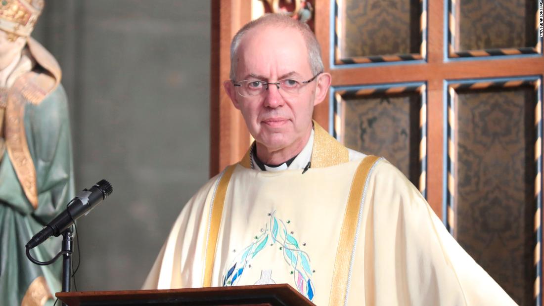 El arzobispo de Canterbury dice que el retrato de Jesús como blanco debería reconsiderarse a la luz de las protestas del Ser Oscuro.