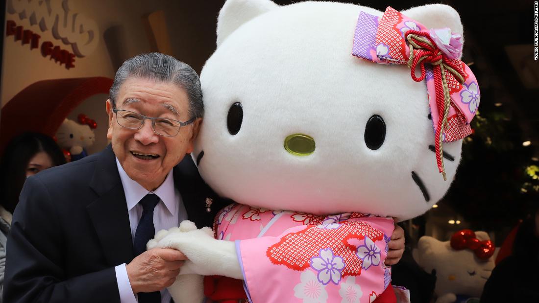 El fundador de 92 años, Hello Kitty, entrega la compañía a su nieto.
