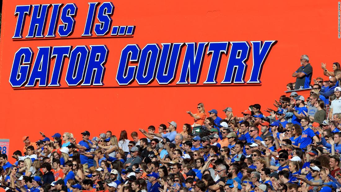 La Universidad de Florida prohíbe apoyar a Gator Bait durante eventos deportivos