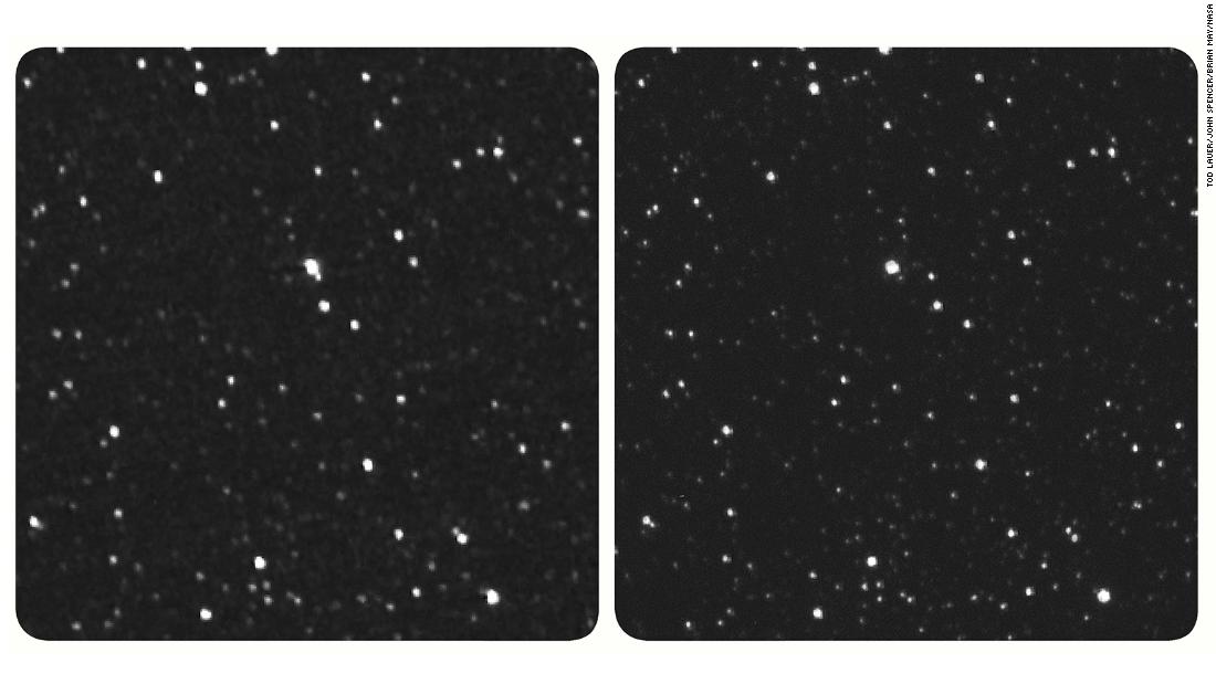 La sonda de la NASA envía imágenes de estrellas desde una distancia de 4.300 millones de millas.
