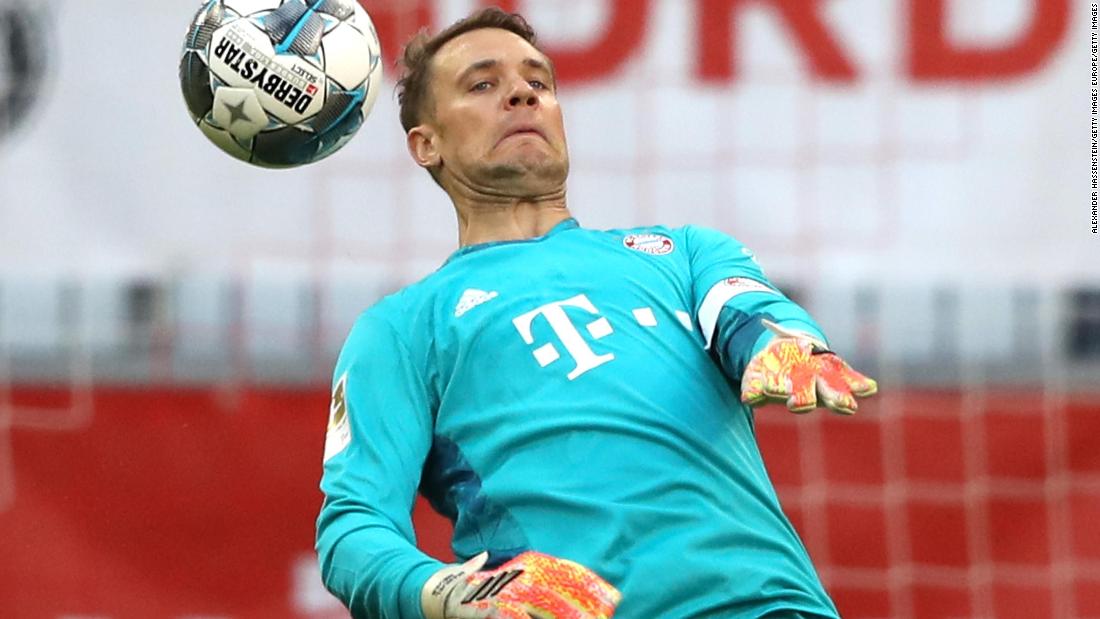 Manuel Neuer: el portero del Bayern de Múnich revela cómo es jugar al fútbol "juegos de fantasmas"