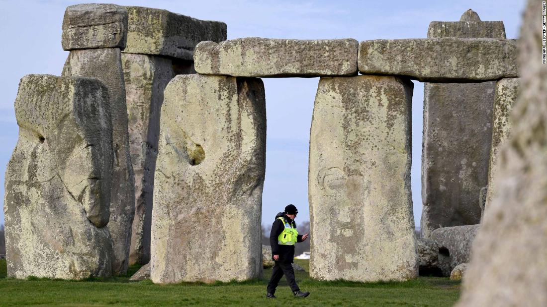 The new circle was discovered near Stonehenge.
