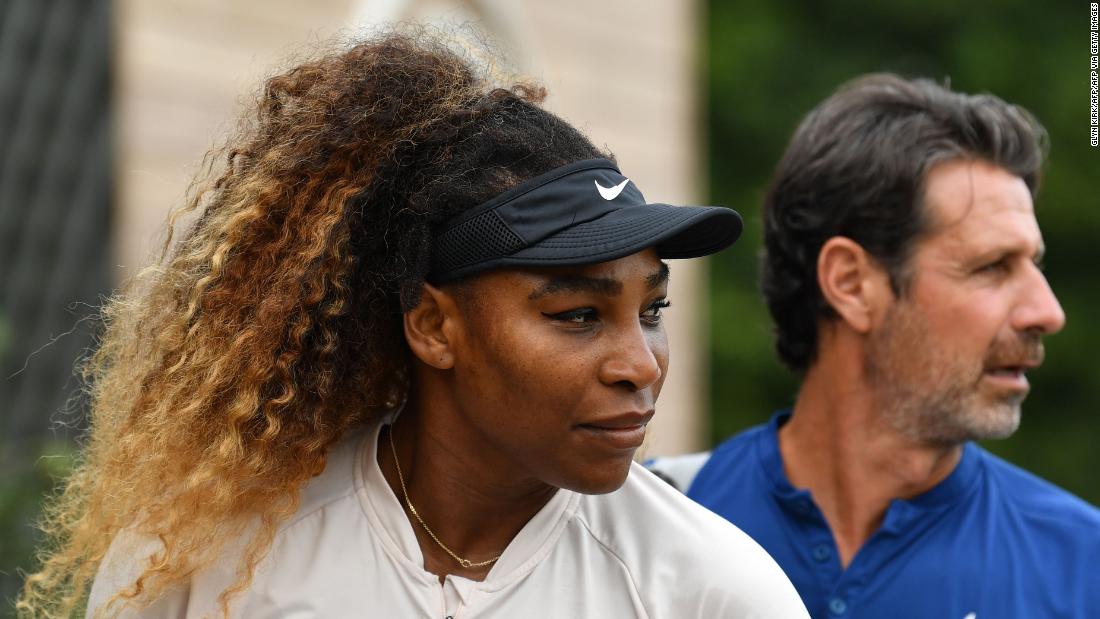 ¿Serena Williams jugaría en el US Open sin su hija? Su entrenador lo duda
